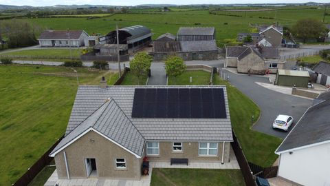 Domestic roof array